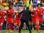 Bélgica gana su primer partido en el Mundial