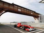 Webber y Alonso, los más rápidos en los libres de Corea del Sur