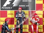 Doblete de Red Bull en el Gran Premio de Japón; Alonso tercero