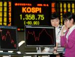 El Kospi surcoreano sube el 1,22 por ciento y se sitúa en 2.036,78 puntos