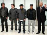 Cuatro de los 33 mineros de Chile visitaron el Bernabéu
