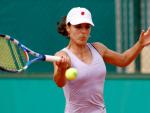 La tenista española Nuria Llagostera no pudo con la checa Benesova