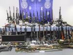 La Policía interviene un centenar de armas en un caserío de Vizcaya en una operación sin vinculación con el terrorismo
