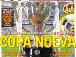 La Copa de la Liga, exclusiva de lainformacion.com, portada de AS