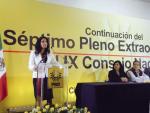 Barrales, nueva presidenta del mexicano PRD, llama a "convertir la diversidad del partido en fortaleza"