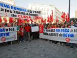 Los trabajadores de Clesa protestan por los impagos y defienden sus empleos