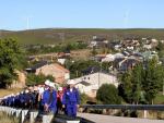 Los mineros palentinos caminan hacia Palencia confiados en una solución