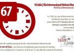 Taller de Solidaridad donará 92.520 minutos de voluntariado por el Día Internacional de Mandela