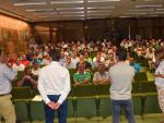 Más de 250 empresarios abordan con la presidenta de la Diputación de Cáceres la situación del sector en la provincia