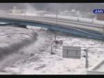Sobrecogedoras imágenes del tsunami de Japón en Miyako, en la provincia de Iwate