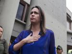 Machado es imputada por la Fiscalía venezolana por instigación pública