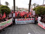 Cientos de afectados de Carcesa piden en Mérida la continuidad de la empresa