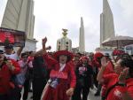 Los "camisas rojas" se manifestarán cuatro años después del golpe de 2006