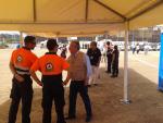 Desarrollado un simulacro de apertura del área de emergencia OPE de Palmones, en Los Barrios