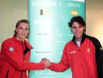David Ferrer y Xavier Malisse abren la confrontación de la Copa Davis entre España y Bélgica