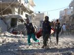 El mayor hospital de la zona rebelde de Alepo  vuelve a ser bombardeado por al aviación rusa