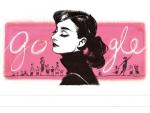 Doodle de Audrey Hepburn