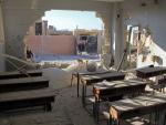 Mueren 22 niños en el ataque más mortífero contra una escuela desde que empezó la guerra en Siria