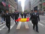 Policías españoles de Melilla desfilan en el Columbus Day por la 5ª Avenida