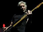 Roger Waters, en plena actuación