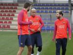 Messi, Umtiti y los internacionales se reincorporan al entrenamiento del Barcelona