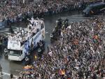 El Real Madrid festeja la 32 junto a más de 25.000 aficionados