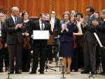 La Reina Sofía entrega el premio de música a Francisco Martín Quintero