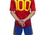 Xavi, el cuarto jugador centenario de la historia de la selección