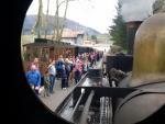 El Museo Vasco del Ferrocarril registra un nuevo récord de viajes en sus trenes históricos con 14.963 personas