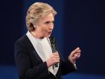 Imágenes del segundo debate Hillary Clinton y Donald Trump