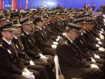 La Policía entrega 268 medallas a sus agentes en un Día del Patrón protagonizado por la jubilación del jefe superior