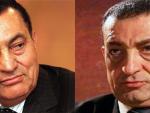 El expresidente de Egipto, Hosni Mubarak (izquierda) y su doble, Mohamed Abdullah Shumari (derecha)