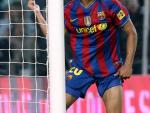El delantero del Barcelona Jeffren Suárez recibe el alta médica