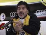 El último incidente de Maradona en la cancha reabre la polémica en Emiratos