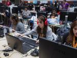 Solo un 16% de los 400 puestos de ordenador en la Araba Encounter son ocupados por mujeres