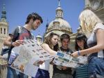 La capital aragonesa bate récord de visitantes en los ocho primeros meses del año