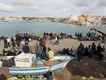 Once inmigrantes desaparecidos tras naufragar una barca que iba a Lampedusa