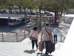ADIF rehabilita las escaleras laterales de la estación de Sevilla Santa Justa, con 19.783,5 euros de inversión