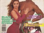Angélica Rivera posa en una revista de lucha libre (1992)