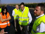 Las obras de mejora de la carretera entre La Almunia y Cariñena concluirán a finales de mes