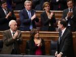 Santamaría y Margallo evitan especular sobre el nuevo Gobierno, a la espera de la decisión de Rajoy