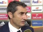 Valverde: "No hemos estado a nuestro nivel en la primera parte"