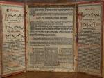 La Biblioteca Nacional adquiere una Sacra tríptico impresa en el siglo XVI, la primera pieza de este tipo que reciben
