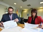 Acuerdo entre Diputación y Junta para poner en marcha el plan Progresa de empleo e integración social