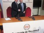 Diputación de Valladolid firma con Justicia la cesión de 3.000 metros lineales de estanterías para su uso como depósito