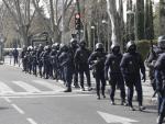 Interior movilizará a un millar de policías por la manifestación de "Rodea el Congreso"