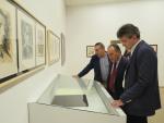 La Diputación de León inaugura la exposición póstuma del retratista Álvaro Delgado