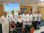 Realiza un viaje de 3.500 kilómetros hasta Málaga para incentivar a los menores trasplantados a hacer deporte