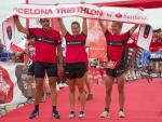 Belmonte, Indurain y Fiz se imponen en el Barcelona Triathlon By Santander