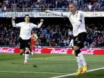 Plácida goleada del Valencia ante un débil Sporting